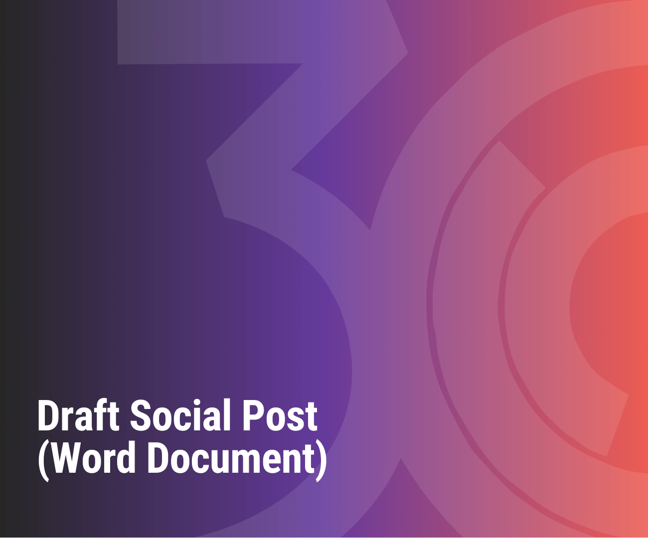 Chamberfest30 Draft Template Social Post Graphic for Toolkit